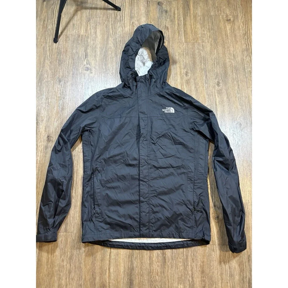 The North Face Venture 2 DryVent Waterproof Black Jacket - Men’s S - Gorpcore